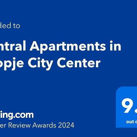 Central Apartments In Skopje City Center Экстерьер фото
