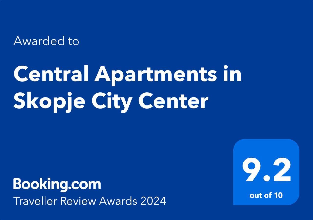 Central Apartments In Skopje City Center Экстерьер фото